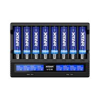 battery nimh - XTAR VC8 battery charger to Li-ion i NiMH - 4 nuotrauka