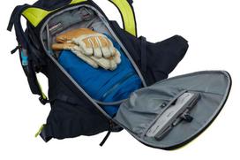 kuprine 35l - Thule Upslope 35L Removable Airbag 3.0 ready ski and snowboard backpack lime punch (3203610) - 5 nuotrauka