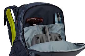 kuprine 35l - Thule Upslope 35L Removable Airbag 3.0 ready ski and snowboard backpack lime punch (3203610) - 6 nuotrauka