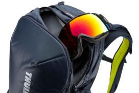 kuprine 35l - Thule Upslope 35L Removable Airbag 3.0 ready ski and snowboard backpack lime punch (3203610) - 7 nuotrauka