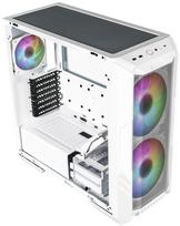 cooler master h500 - Cooler Master HAF 500, balta - 2 nuotrauka
