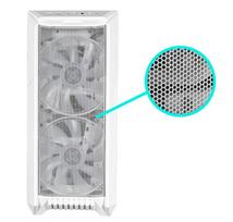 cooler master h500 - Cooler Master HAF 500, balta - 3 nuotrauka