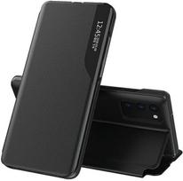 senukai iphone - Mocco Smart Flip Cover Case Apple iPhone 12 Pro Max Black - 2 nuotrauka