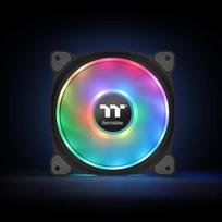 rgb fan 120mm - Thermaltake Riing Duo 12 LED RGB TT Premium Edition 120mm 3 Pack - 12 nuotrauka