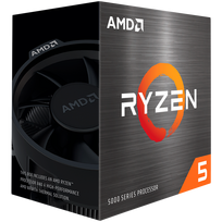 am4 socket - AMD Ryzen 5 5500 processor 3.6 GHz 16 MB L3 Box - 1 nuotrauka