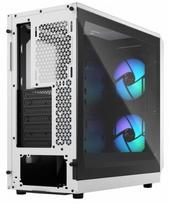 atx korpusai - Fractal Design Focus 2 RGB TG Clear Tint, balta - 5 nuotrauka