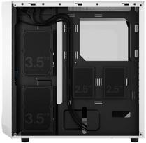 atx korpusai - Fractal Design Focus 2 RGB TG Clear Tint, balta - 8 nuotrauka
