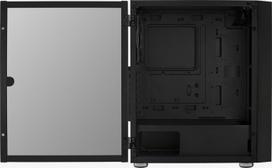 atx korpusai - AeroCool Graphite-G-BK-V1, juoda - 4 nuotrauka