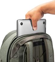 30 l kuprine - Peak Design Travel Backpack 30L, sage - 6 nuotrauka