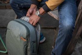 30 l kuprine - Peak Design Travel Backpack 30L, sage - 15 nuotrauka