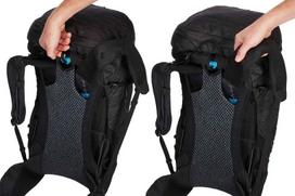 krepsiai thule - Thule Topio 40L mens backpacking pack black (3204507) - 9 nuotrauka