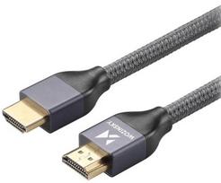 hdmi 2.1 144 hz kabelis - Wozinsky HDMI laidas, 5 m, sidabrinis - 2 nuotrauka