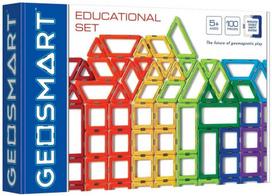 GEOSMART magnetinis konstruktorius su RC Geo Educational Set 100 pcs., GEO600