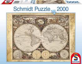 Dėlionė Schmidt Historical Map Of The World, 2000 vnt.