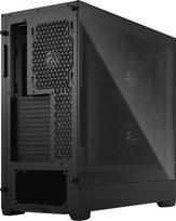 mini itx korpusas - Fractal Design Pop Silent TG Clear Tint Black - 5 nuotrauka