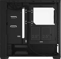 mini itx korpusas - Fractal Design Pop Silent TG Clear Tint Black - 7 nuotrauka