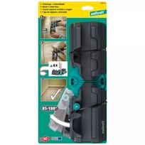 kampu matuoklis -  Wolfcraft 40-6948200, 353 mm, plastikas, 85 - 180 ° - 3 nuotrauka