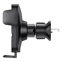 qi wireless charging - Baseus Wisdom car  mount with Qi inductive charger (black) - 4 nuotrauka