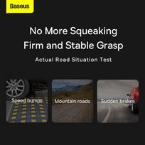 qi wireless charging - Baseus Wisdom car  mount with Qi inductive charger (black) - 14 nuotrauka