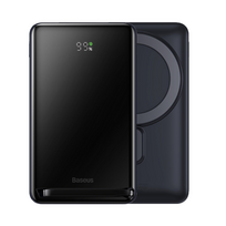 10000mah power bank - Baseus Adaman2 / 10000 mAh 30W 2 x USB/1 x C tipo V / Baltas (PPAD040002) - 1 nuotrauka