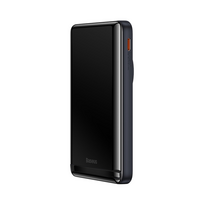 10000mah power bank - Baseus Adaman2 / 10000 mAh 30W 2 x USB/1 x C tipo V / Baltas (PPAD040002) - 13 nuotrauka