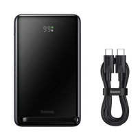 10000mah power bank - Baseus Adaman2 / 10000 mAh 30W 2 x USB/1 x C tipo V / Baltas (PPAD040002) - 14 nuotrauka