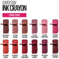 pigu lt lupu dazai - Maybelline Super Stay Ink Crayon Lipstick matiniai lūpų dažai 1,13 g. - 15 Lead the Way - 5 nuotrauka