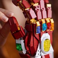 lego modeliai - LEGO Marvel Iron Mans Nano Glove 76223 - 6 nuotrauka