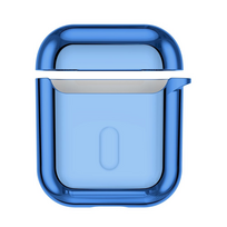 Baseus "Metallic Shining airPods silicone case" Blue