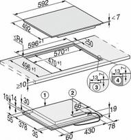 imontuojamos kaitlentes elektrines - Miele KM 7404 FX - 4 nuotrauka