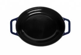 grand feu - Puodas Grand Feu mėlynas ovalus 5,6l - 4 nuotrauka