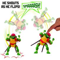 teenage mutant ninja turtles - Playmates Toys Teenage Mutant Ninja Turtles Raphael SideFlip Ninja Attack 81404 - 2 nuotrauka