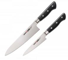japoniskas peilis - Samura PRO-S rinkinys iš 2 peilių: European Chef’s 200mm / Utili - 1 nuotrauka
