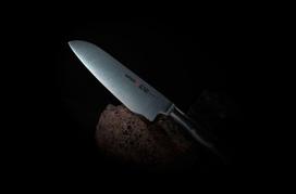 japoniskas peilis - Samura PRO-S universalus virtuvinis peilis SANTOKU 180mm - 6 nuotrauka