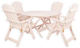 Folkland Timber Folding Garden Set Canada 4 Graphite