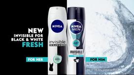 nivea men black white - Nivea Men Invisible For Black & White Fresh Anti Perspirant Spray 150ml - 2 nuotrauka