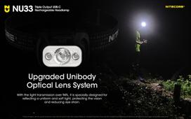 prozektoriai nitecore - Headlamp NU33 700lm NU33 - 8 nuotrauka