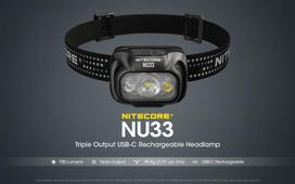 prozektoriai nitecore - Headlamp NU33 700lm NU33 - 10 nuotrauka