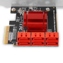 sata pcie laidas - AXAGON PCES-SA6 - 3 nuotrauka