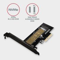 pcie laidas - AXAGON PCEM2-ND - 2 nuotrauka