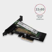 pcie laidas - AXAGON PCEM2-ND - 3 nuotrauka