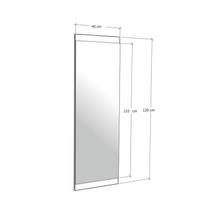 120 cm veidrodis - Kalune Design Veidrodis Boy Aynası Dekoratif Basic 40x120 cm - 7 nuotrauka