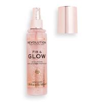 makeup fixing spray - Makeup Revolution London Fix & Glow Dewy Finish 100ml Makiažo fiksatorius - 2 nuotrauka