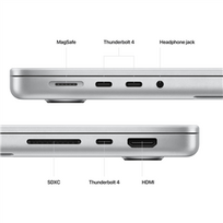 Pirkti Apple MacBook Pro 14" M2 Pro 10-core CPU 16-core GPU/16GB/512GB SSD/Silver (Sidabrinis) - Photo 4