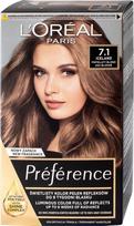 Loreal Préférence Récital ilgalaikiai plaukų dažai - 7.1 Island
