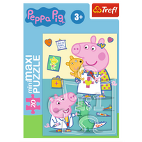 peppa pig puzzle - TREFL PEPPA PIG Mini Maxi dėlionė „Kiaulytė Pepa" 20 det. - 2 nuotrauka