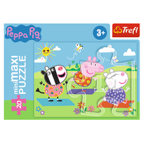 peppa pig puzzle - TREFL PEPPA PIG Mini Maxi dėlionė „Kiaulytė Pepa" 20 det. - 3 nuotrauka