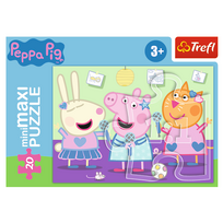 peppa pig puzzle - TREFL PEPPA PIG Mini Maxi dėlionė „Kiaulytė Pepa" 20 det. - 4 nuotrauka
