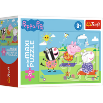 peppa pig puzzle - TREFL PEPPA PIG Mini Maxi dėlionė „Kiaulytė Pepa" 20 det. - 6 nuotrauka