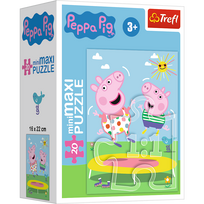 peppa pig puzzle - TREFL PEPPA PIG Mini Maxi dėlionė „Kiaulytė Pepa" 20 det. - 7 nuotrauka